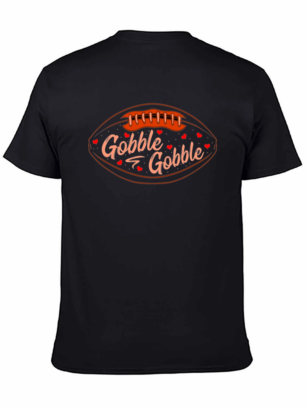 Gobble Gobble Thanksgiving Football T-Shirt