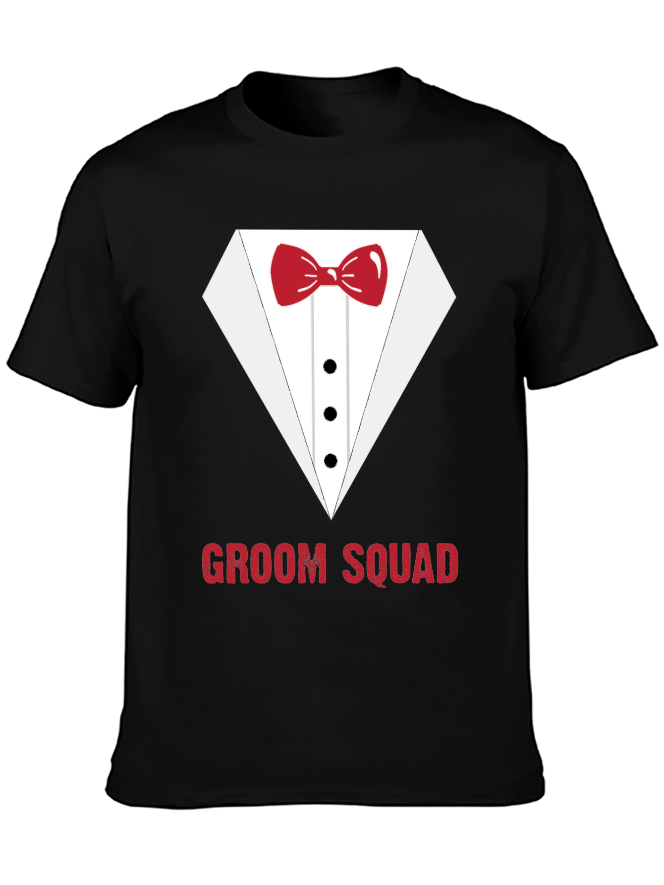 Groom Squad Tuxedo T-Shirt - Wedding Party Tee