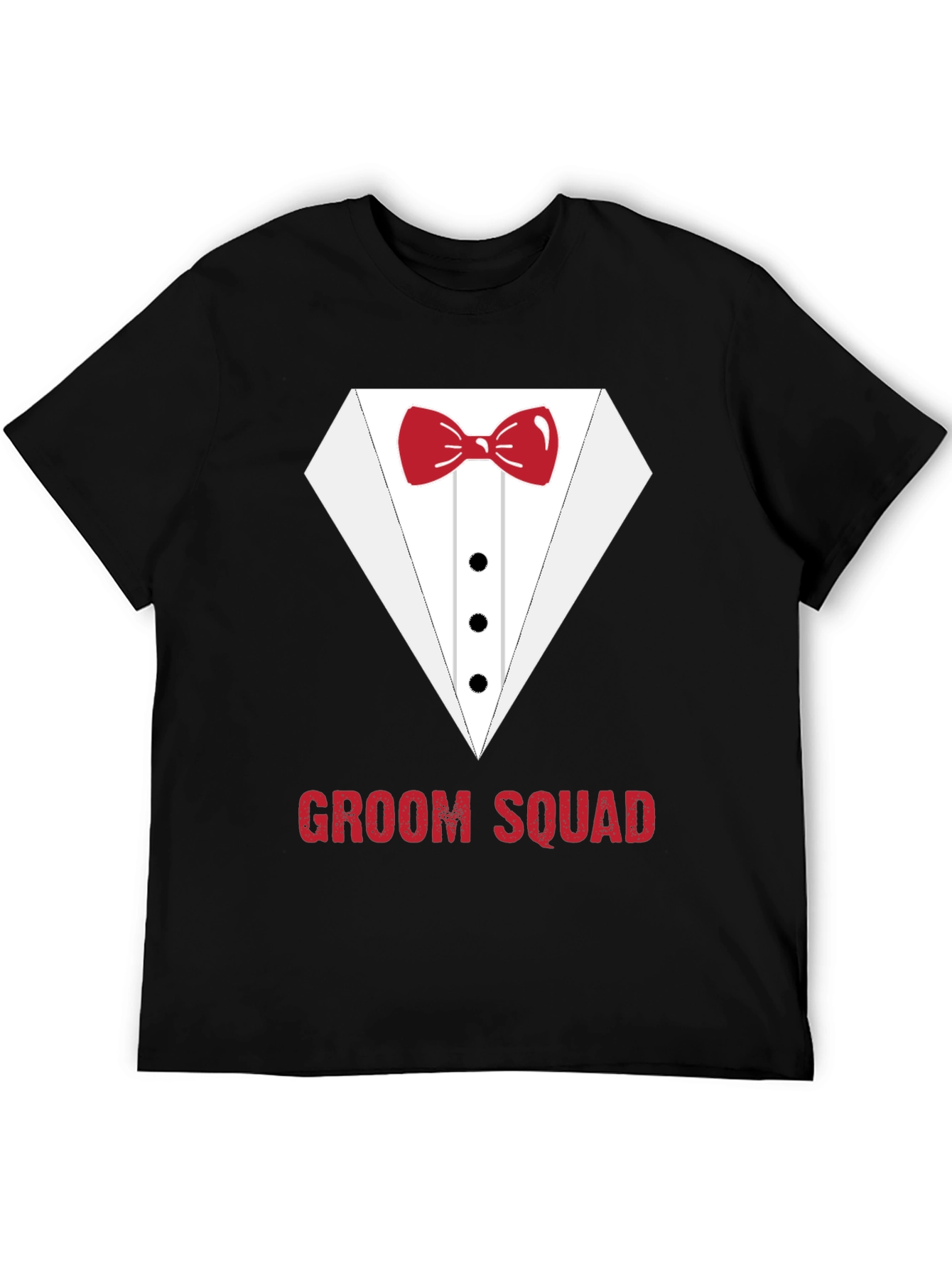 Groom Squad Tuxedo T-Shirt - Wedding Party Tee
