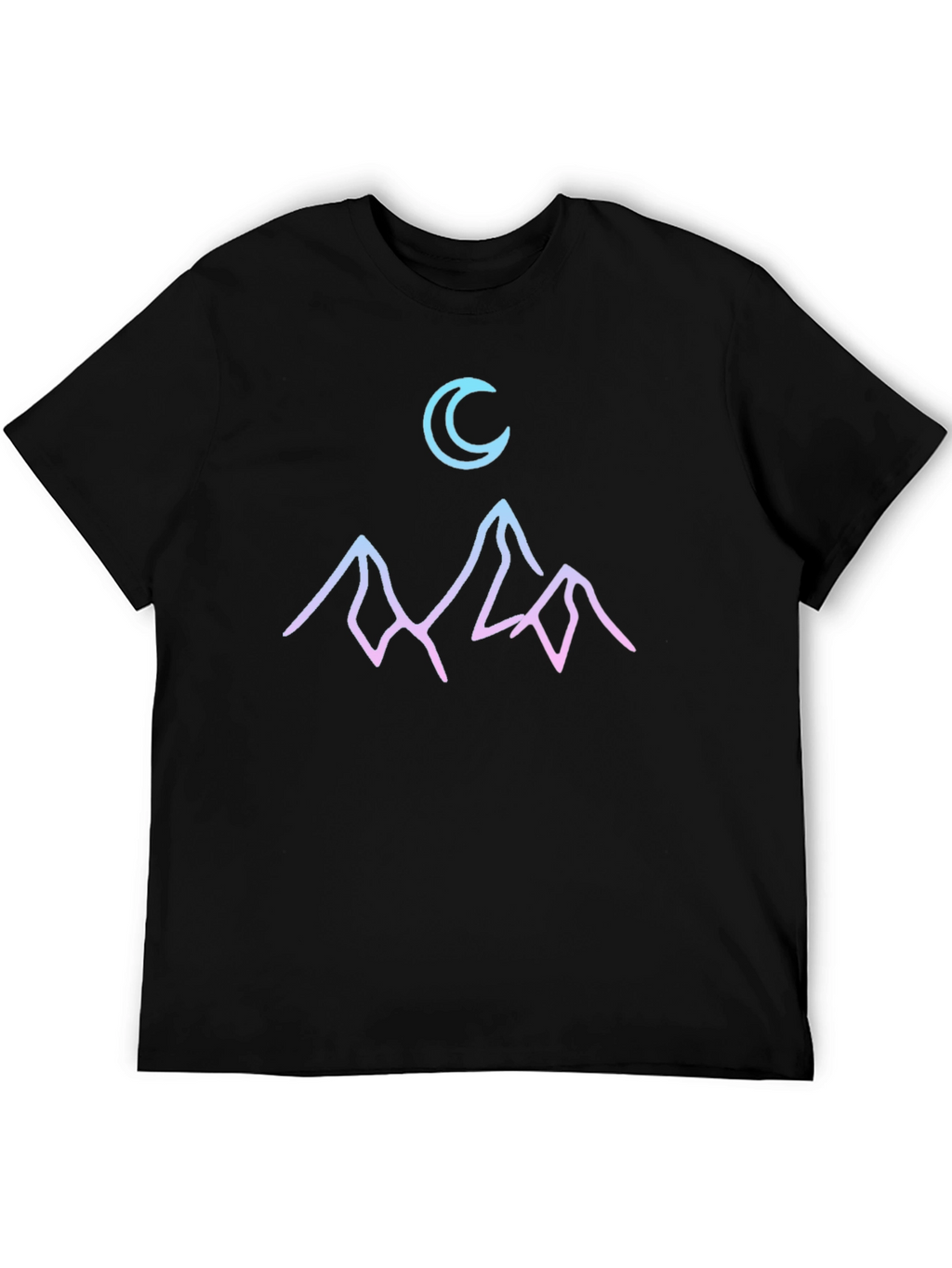 Moonlit Mountain T-Shirt - Graphic Tee