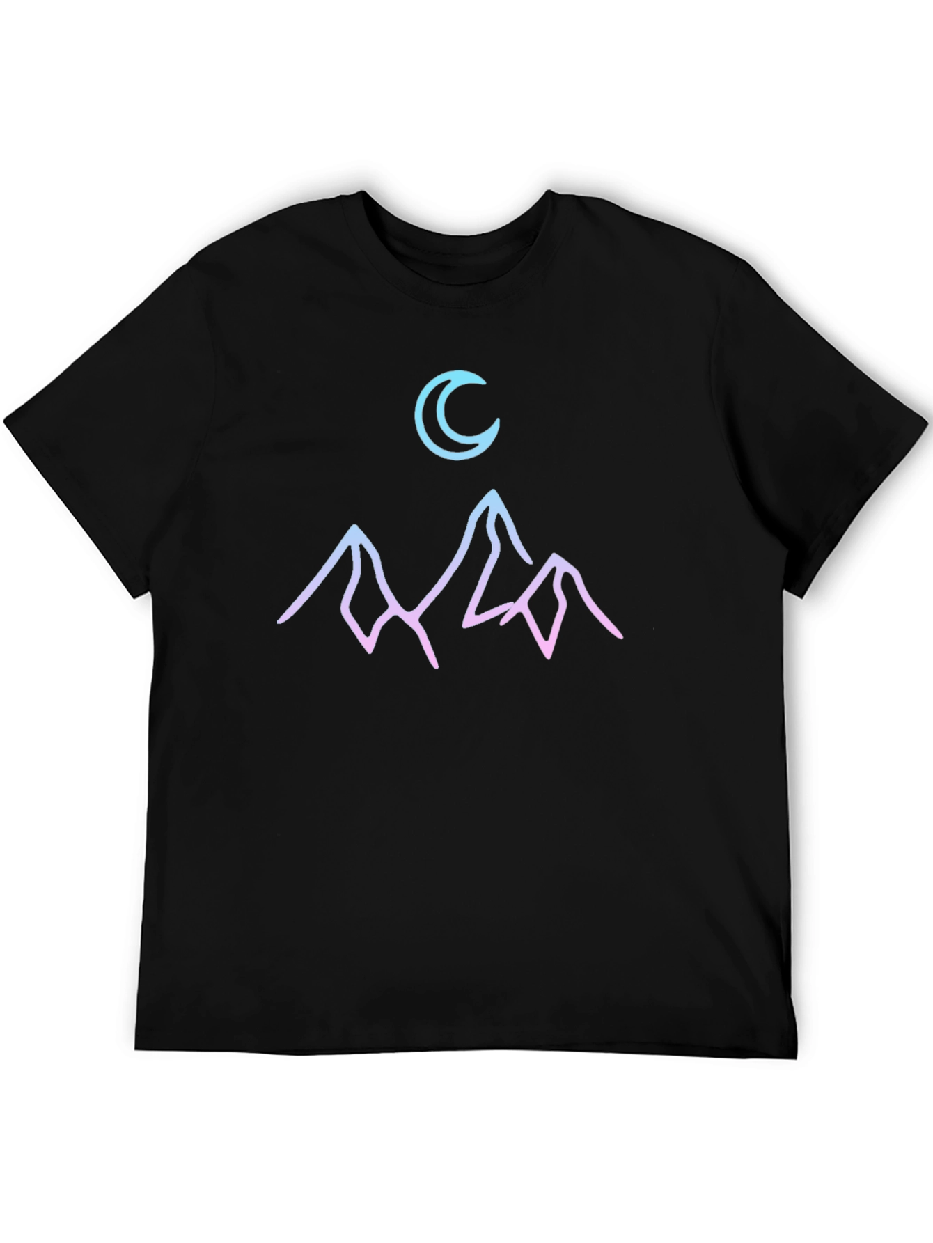 Moonlit Mountain T-Shirt - Graphic Tee