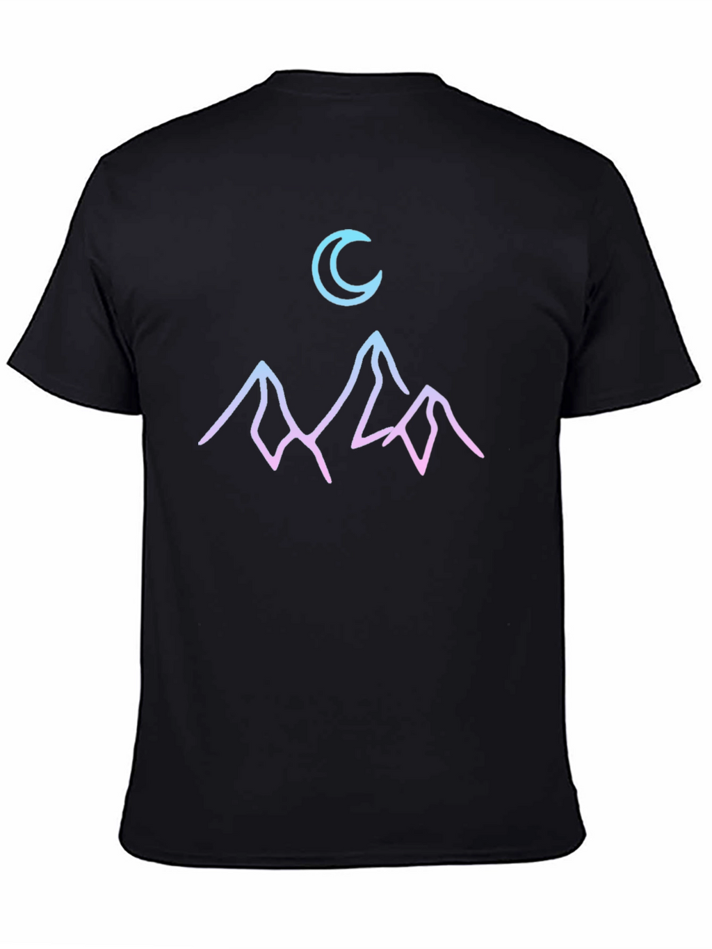 Moonlit Mountain T-Shirt - Graphic Tee