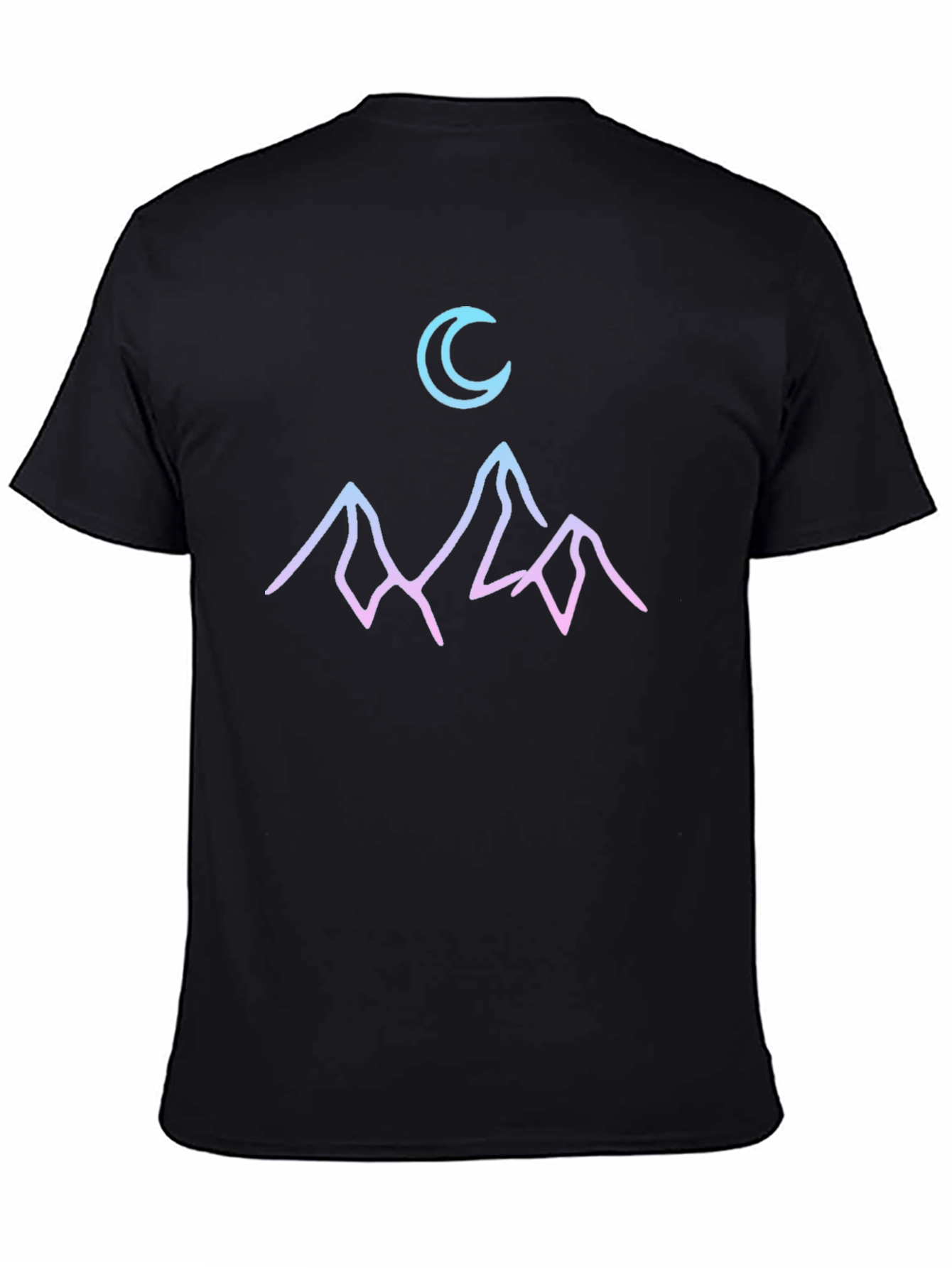 Moonlit Mountain T-Shirt - Graphic Tee