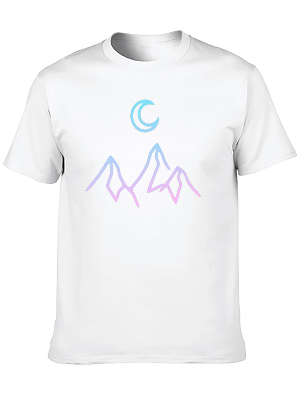 Moonlit Mountain T-Shirt - Graphic Tee