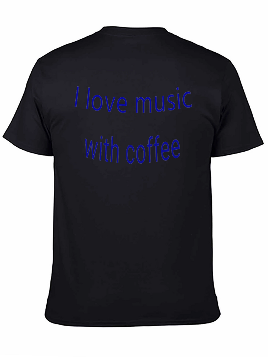 I Love Music With Coffee Graphic Tee