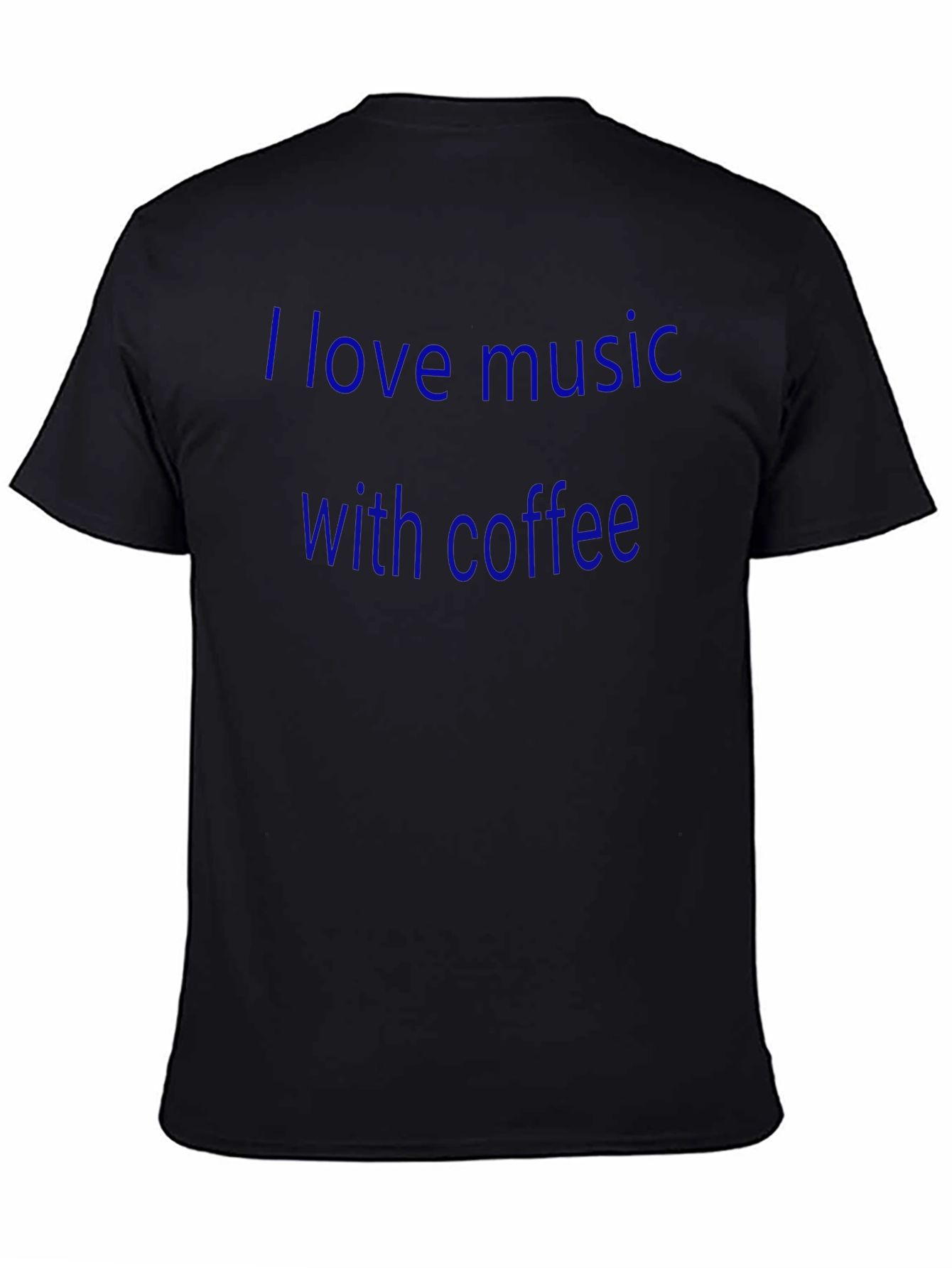 I Love Music With Coffee Graphic Tee
