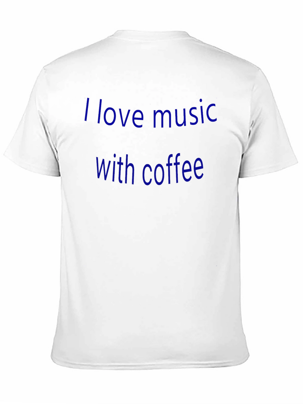 I Love Music With Coffee Graphic Tee