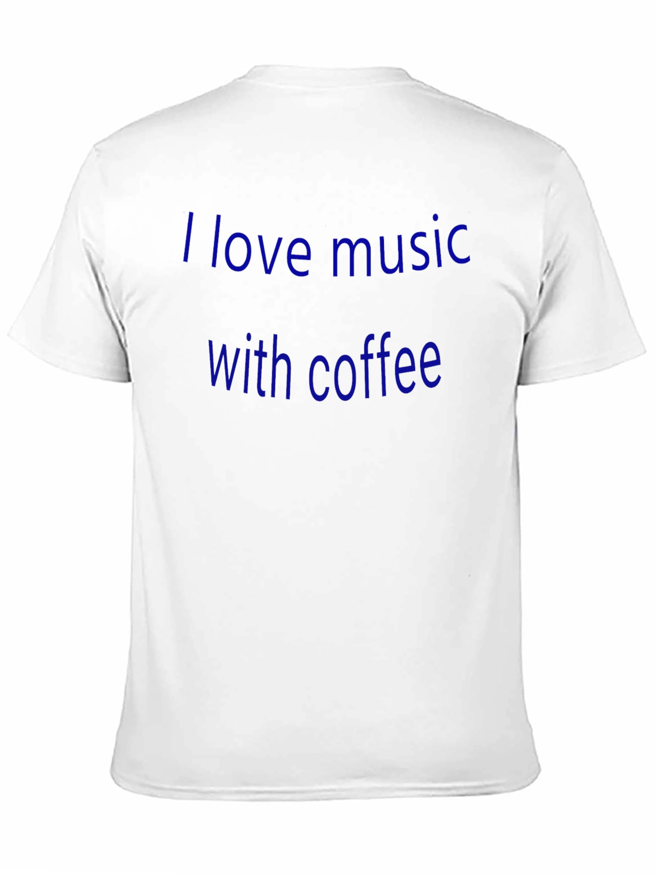 I Love Music With Coffee Graphic Tee