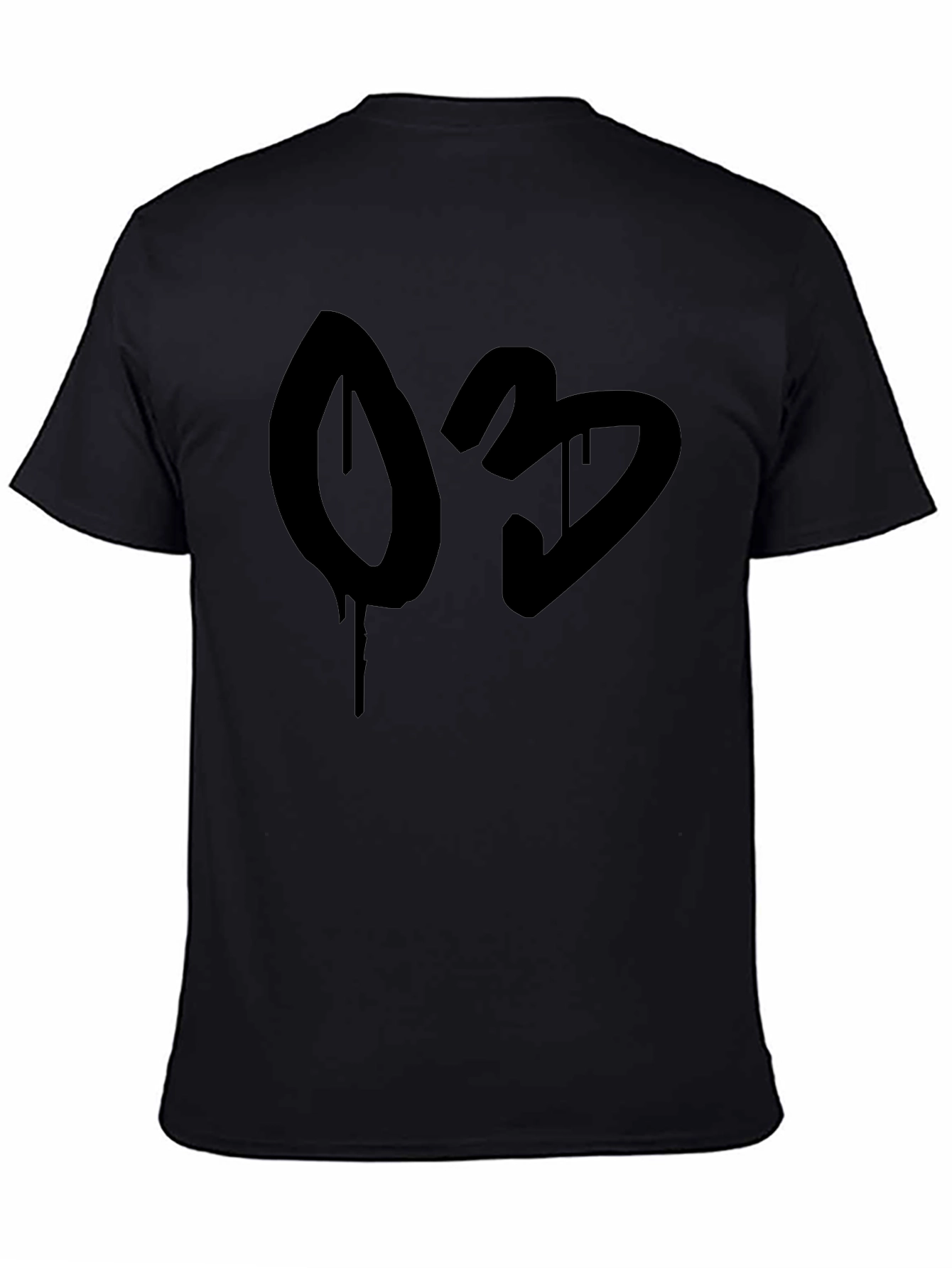 Black 03 Graphic T-Shirt