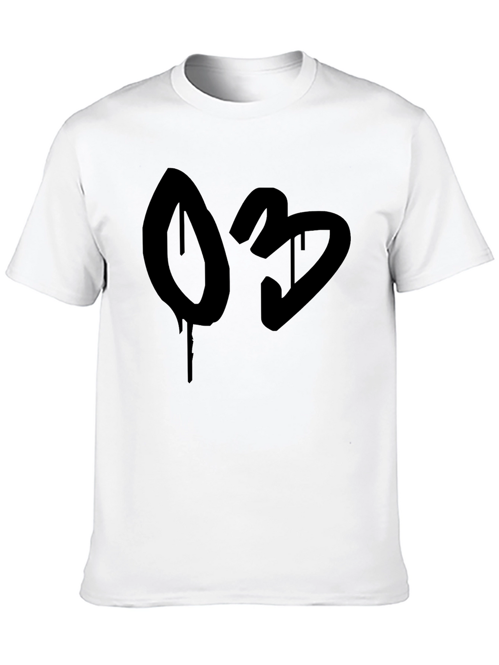 Black 03 Graphic T-Shirt