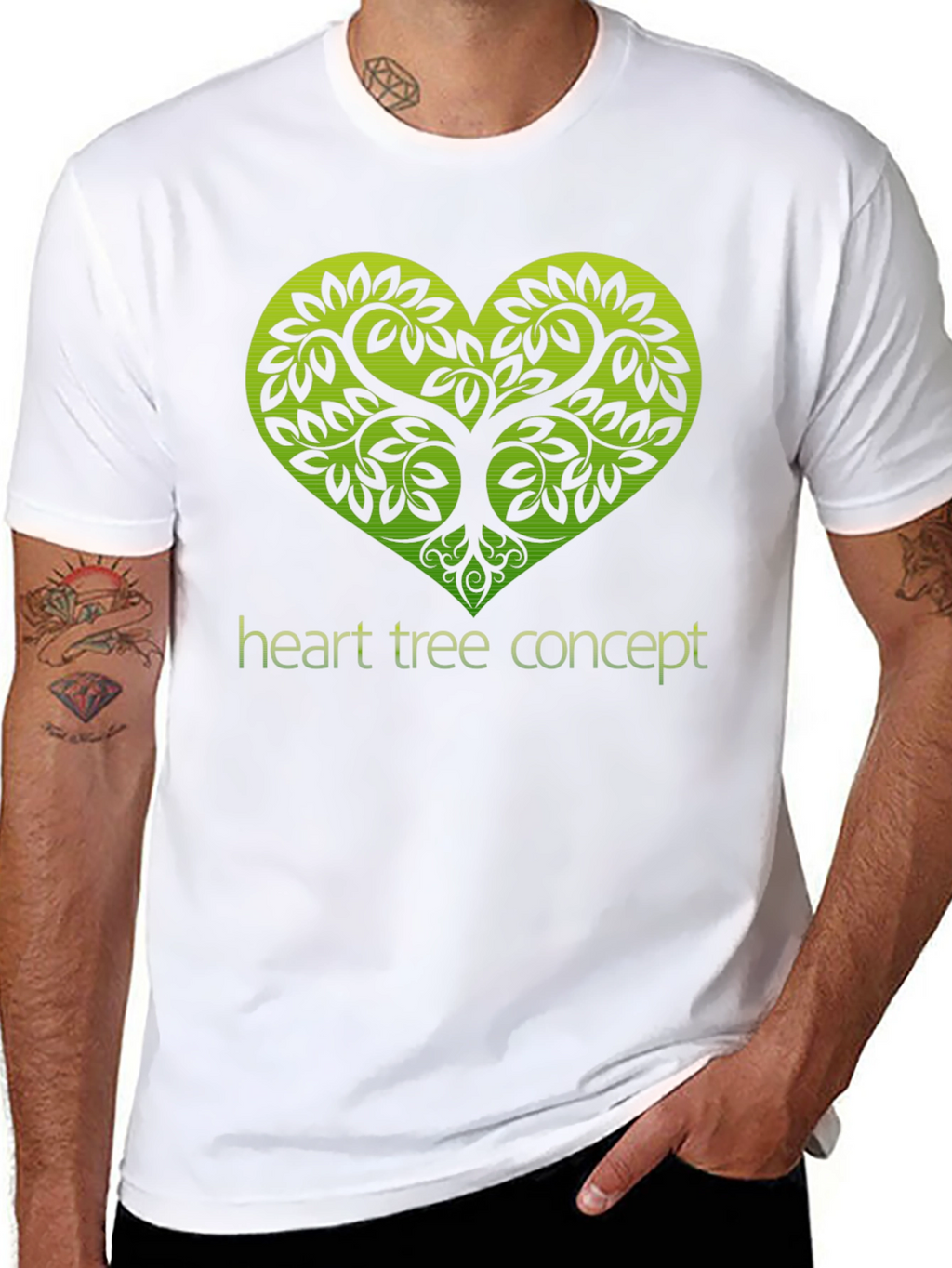 Heart Tree Concept Graphic Tee