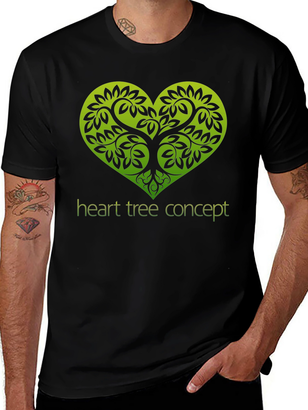 Heart Tree Concept Graphic Tee