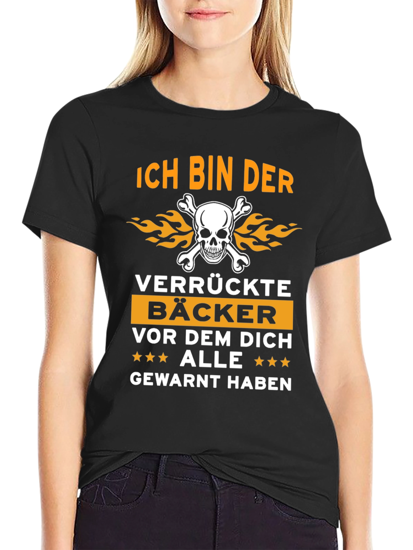Ich Bin Der Verrückte Bäcker T-Shirt