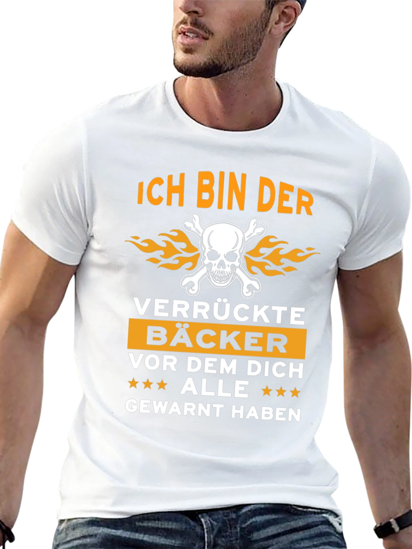 Ich Bin Der Verrückte Bäcker T-Shirt