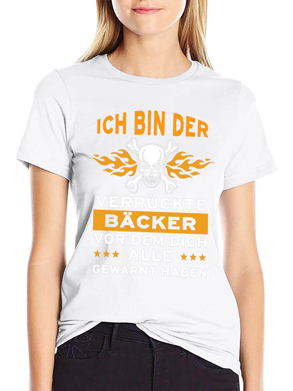 Ich Bin Der Verrückte Bäcker T-Shirt
