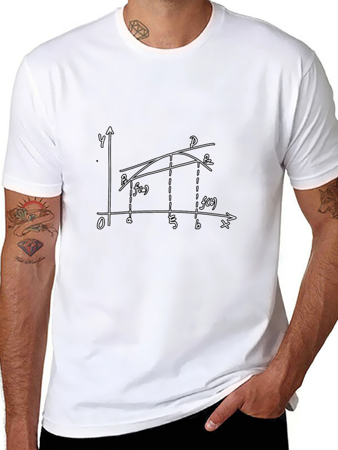 Calculus Graph T-Shirt - Math Tee