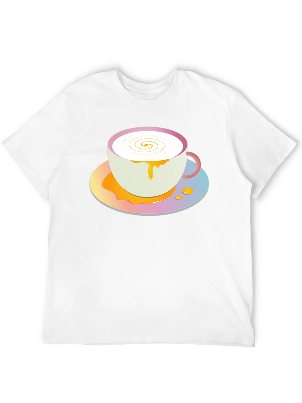 Cute Coffee Cup Graphic Tee