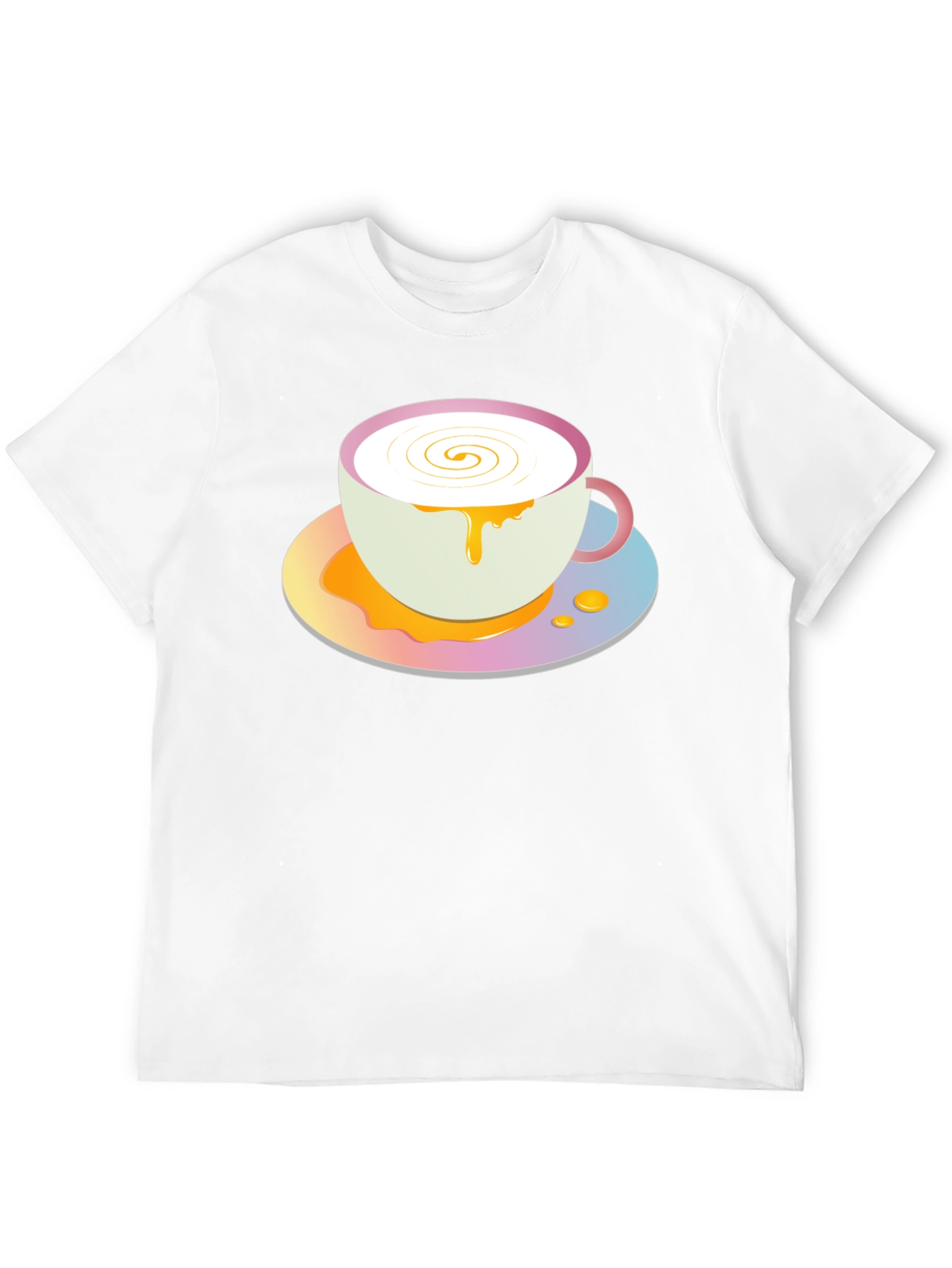 Cute Coffee Cup Graphic Tee