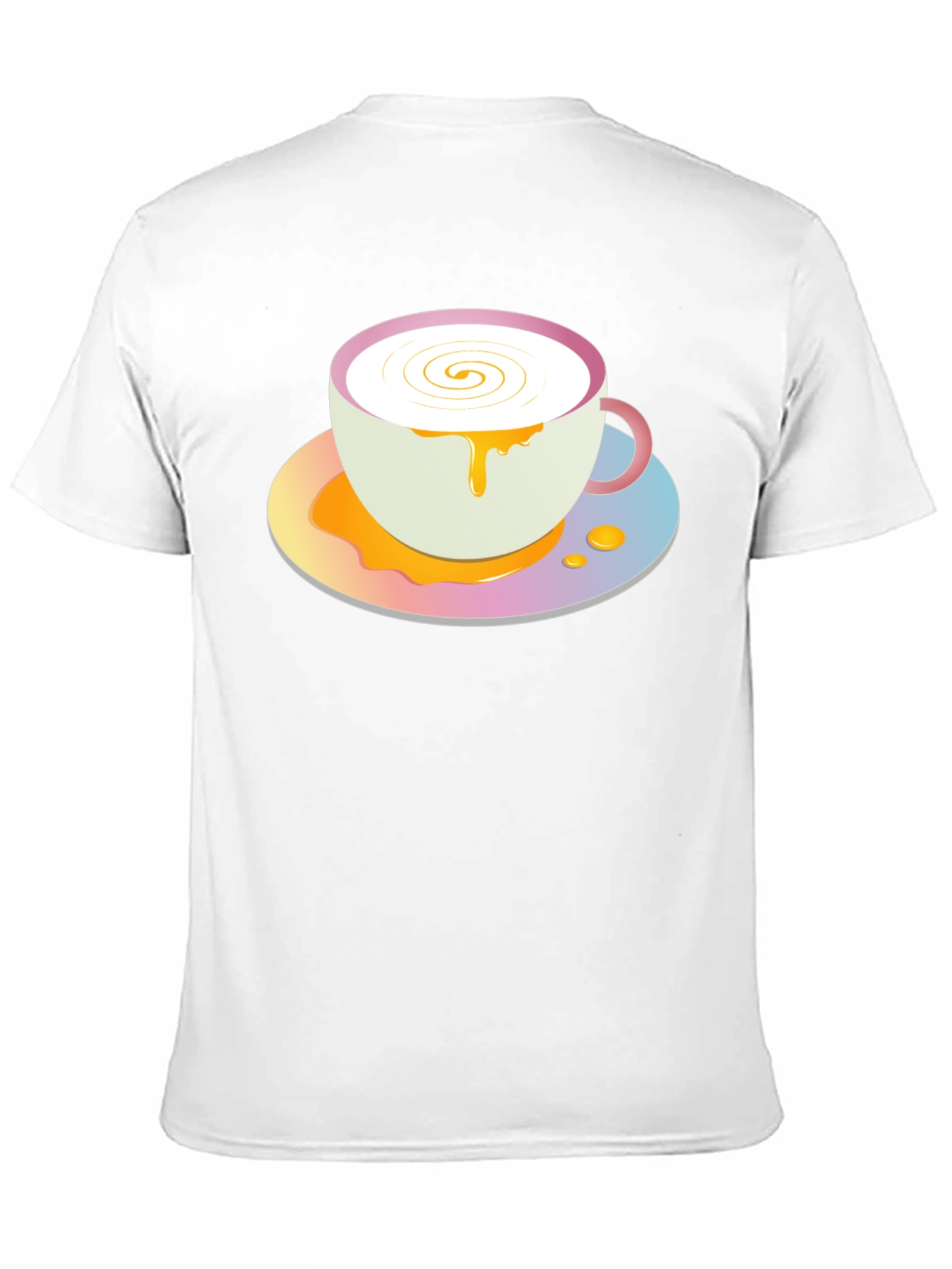 Cute Coffee Cup Graphic Tee