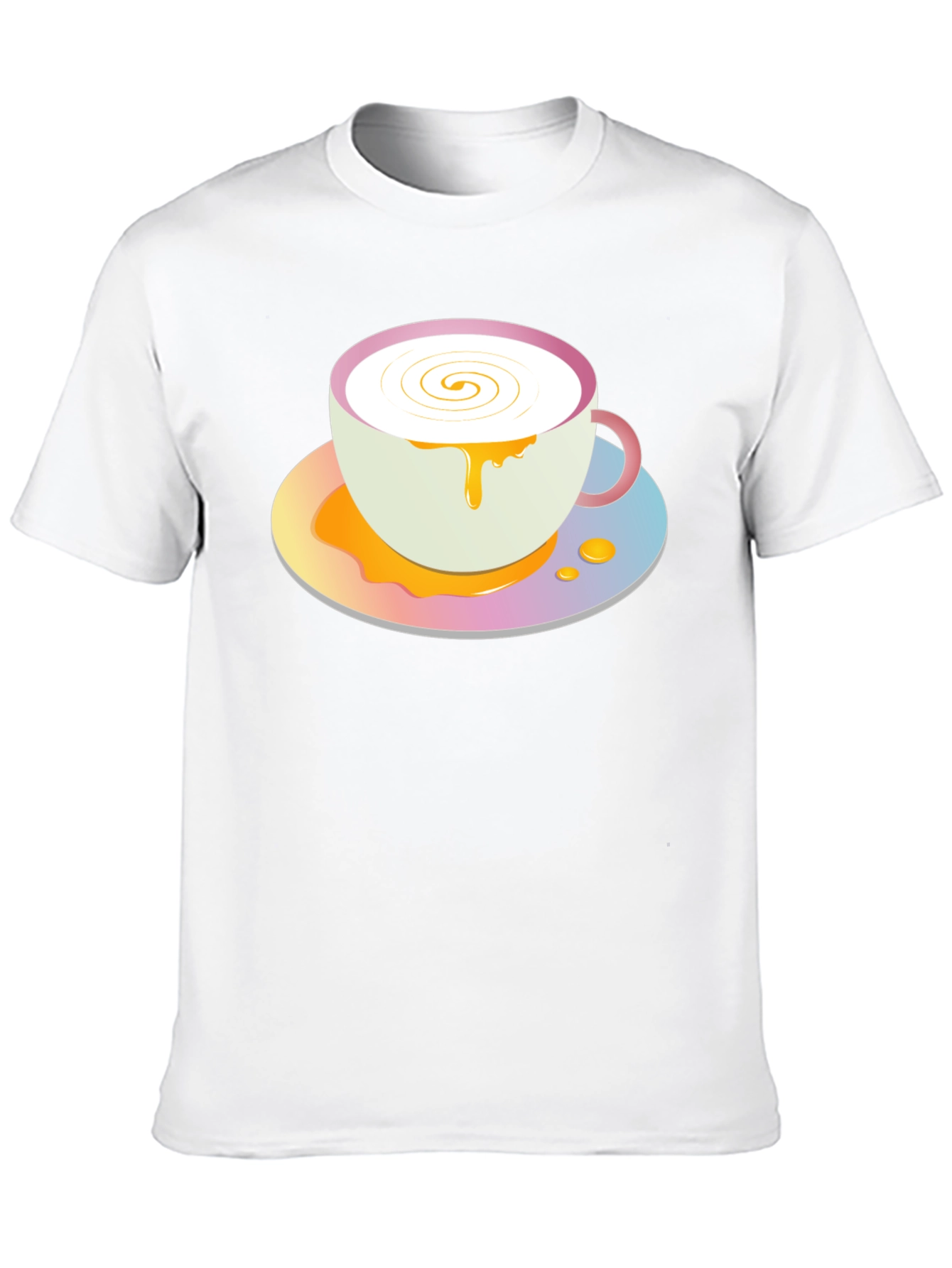 Cute Coffee Cup Graphic Tee