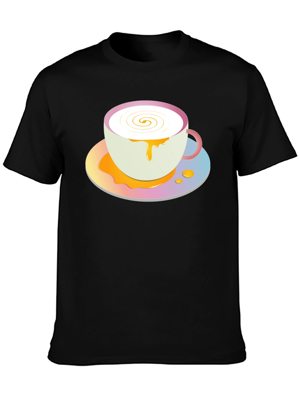 Cute Coffee Cup Graphic Tee