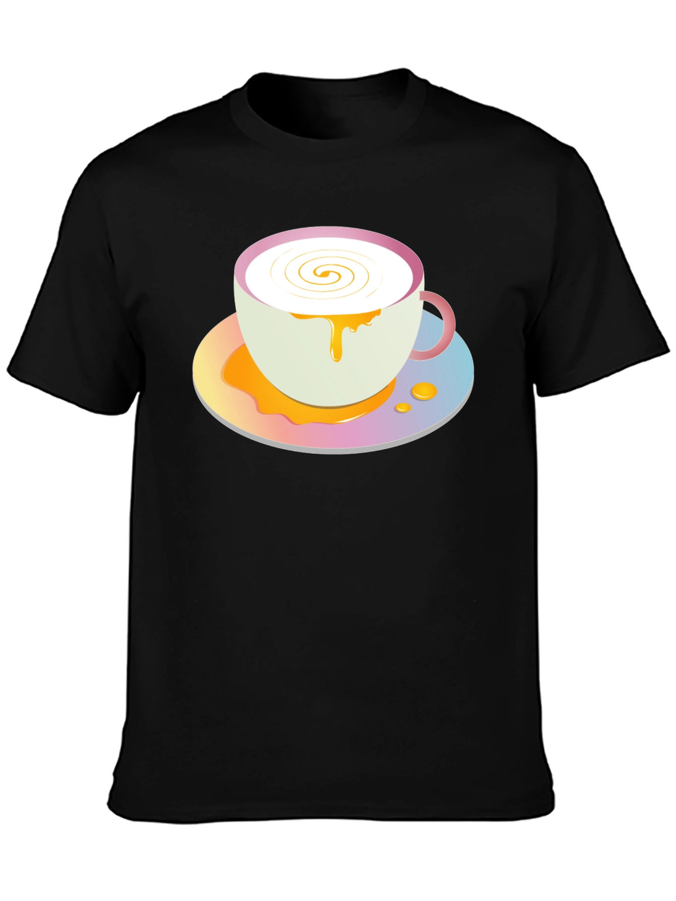 Cute Coffee Cup Graphic Tee