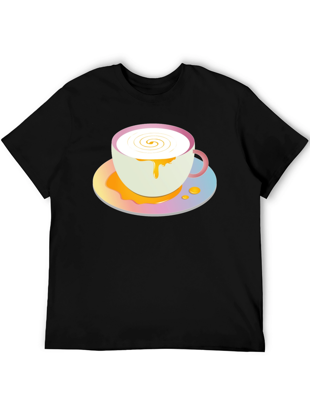 Cute Coffee Cup Graphic Tee