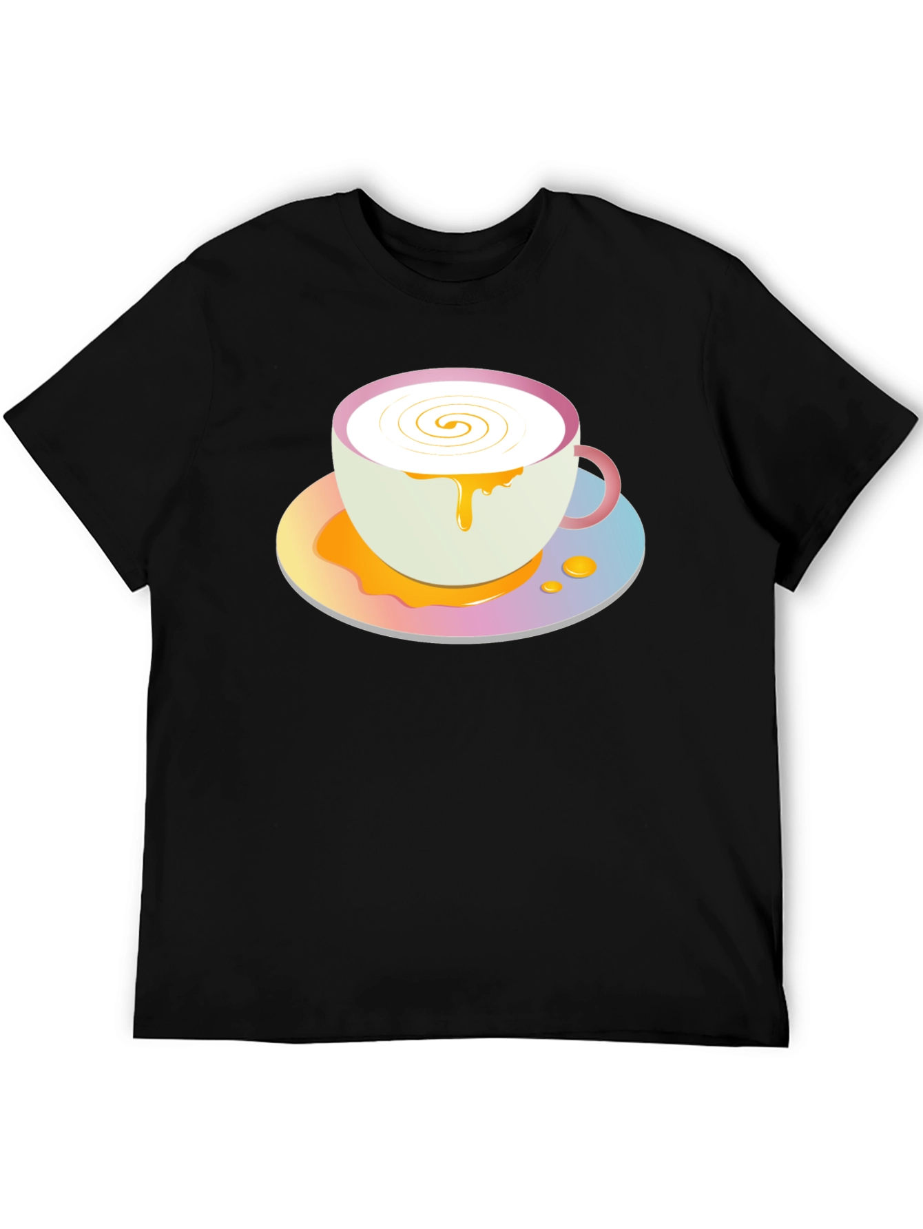 Cute Coffee Cup Graphic Tee
