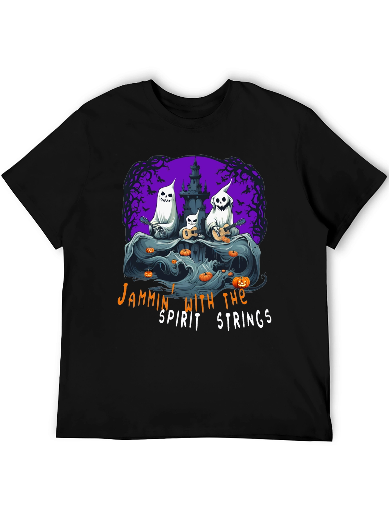 Jammin Ghost Band Halloween T-Shirt