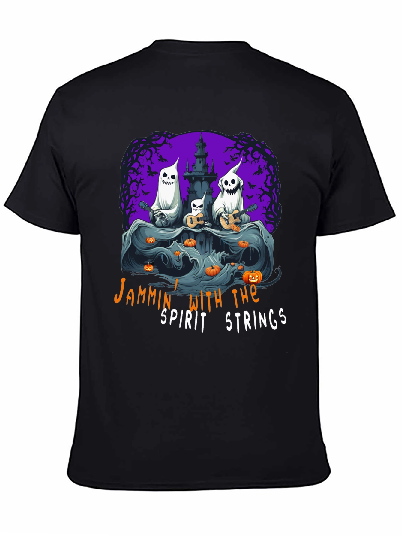 Jammin Ghost Band Halloween T-Shirt