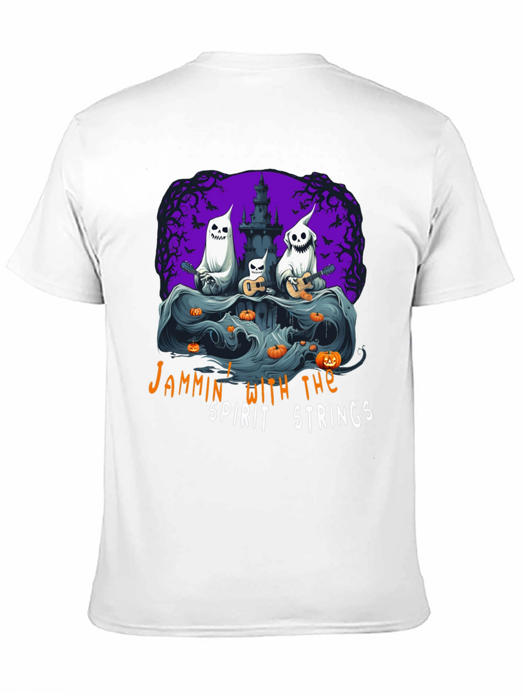 Jammin Ghost Band Halloween T-Shirt