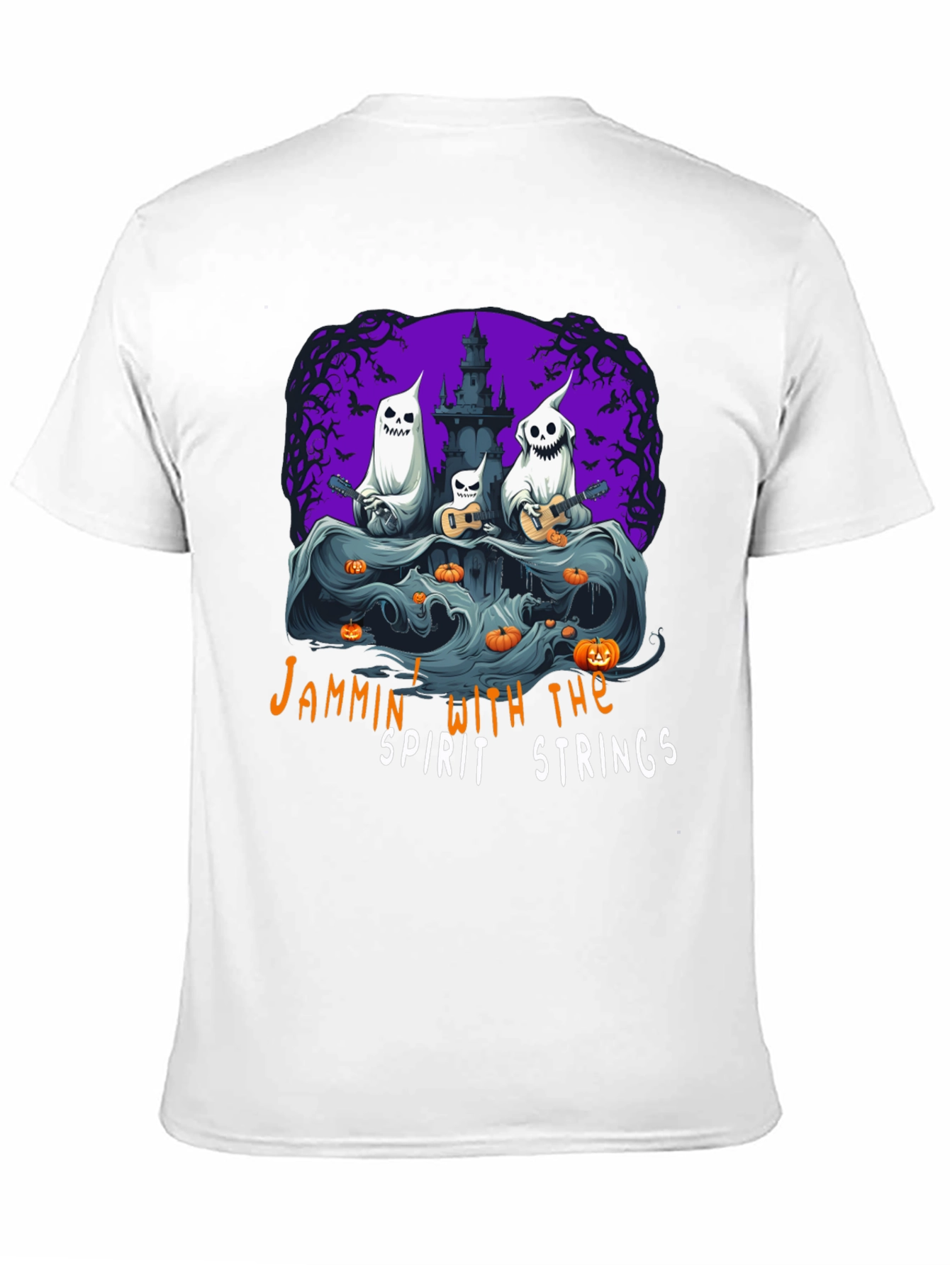 Jammin Ghost Band Halloween T-Shirt