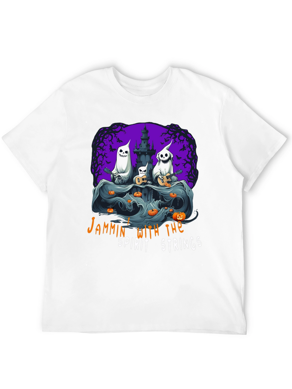 Jammin Ghost Band Halloween T-Shirt