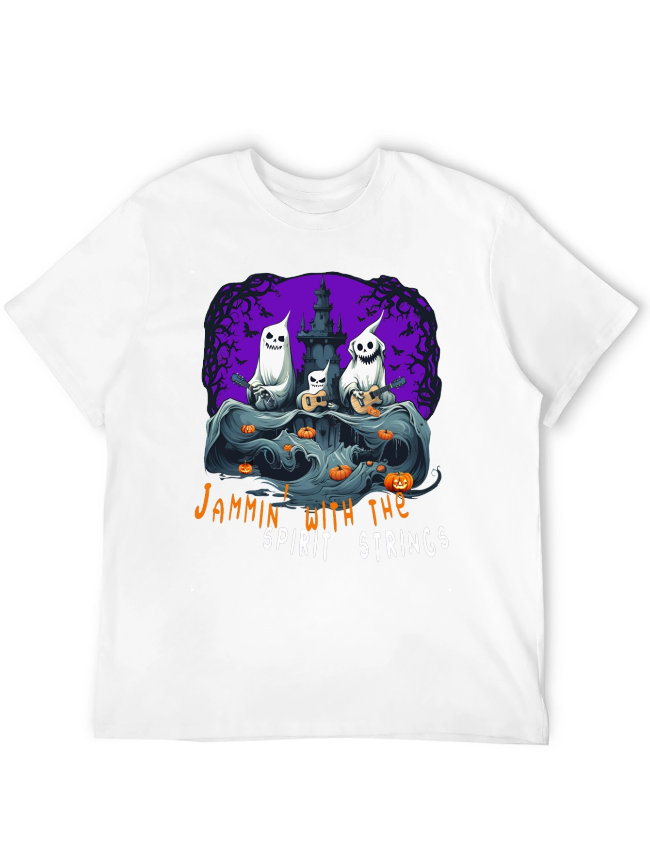 Jammin Ghost Band Halloween T-Shirt