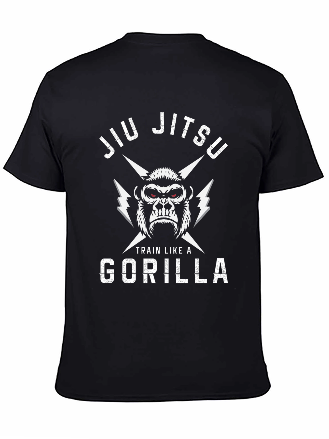 Jiu Jitsu Gorilla Black T-Shirt