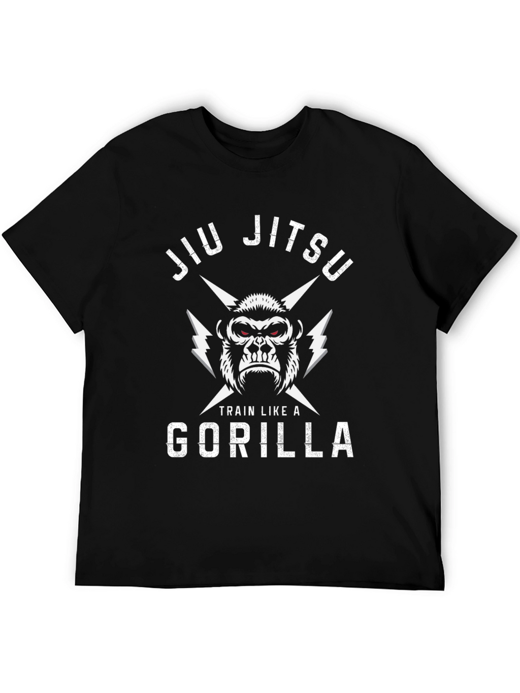 Jiu Jitsu Gorilla Black T-Shirt