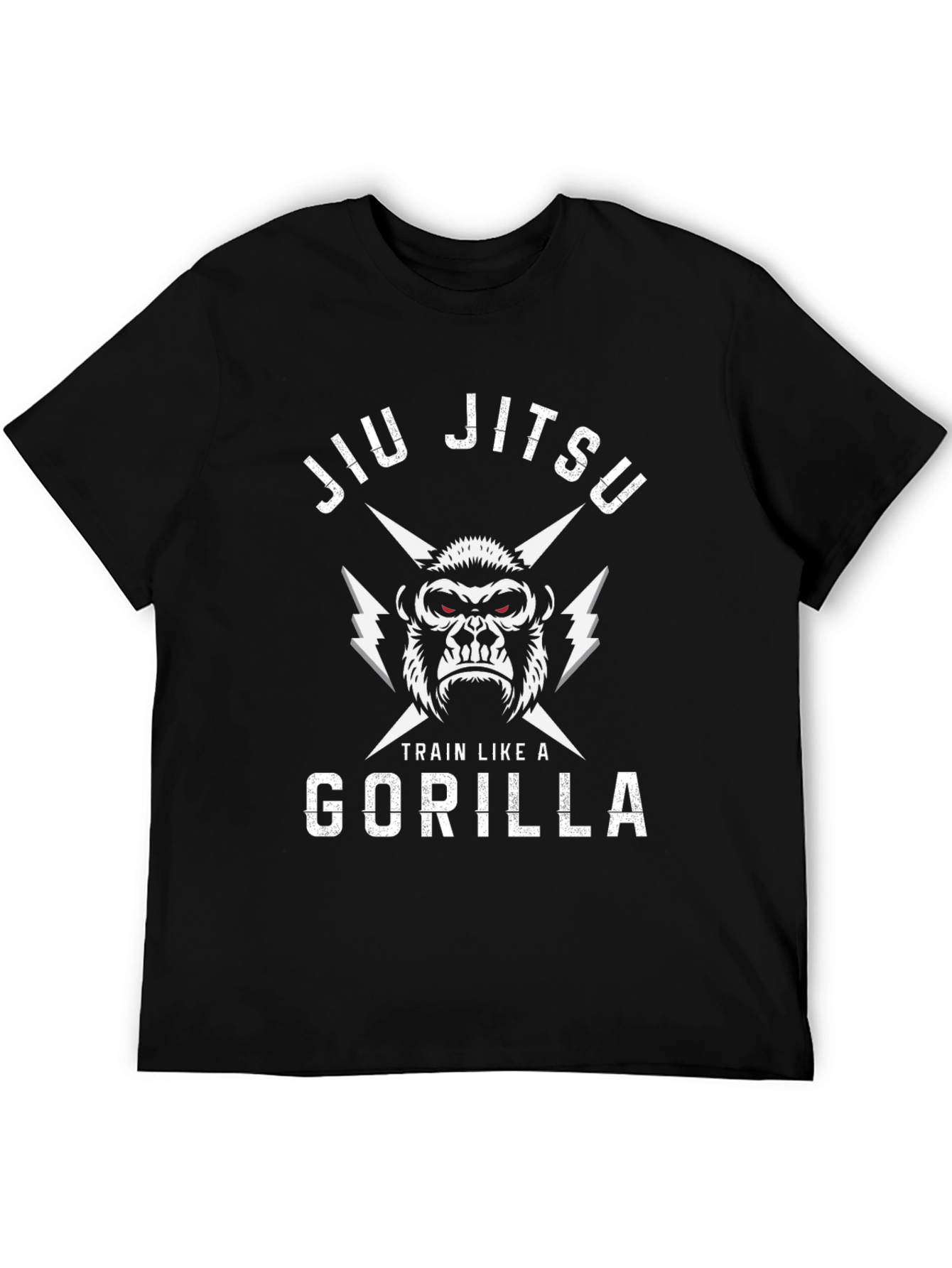 Jiu Jitsu Gorilla Black T-Shirt