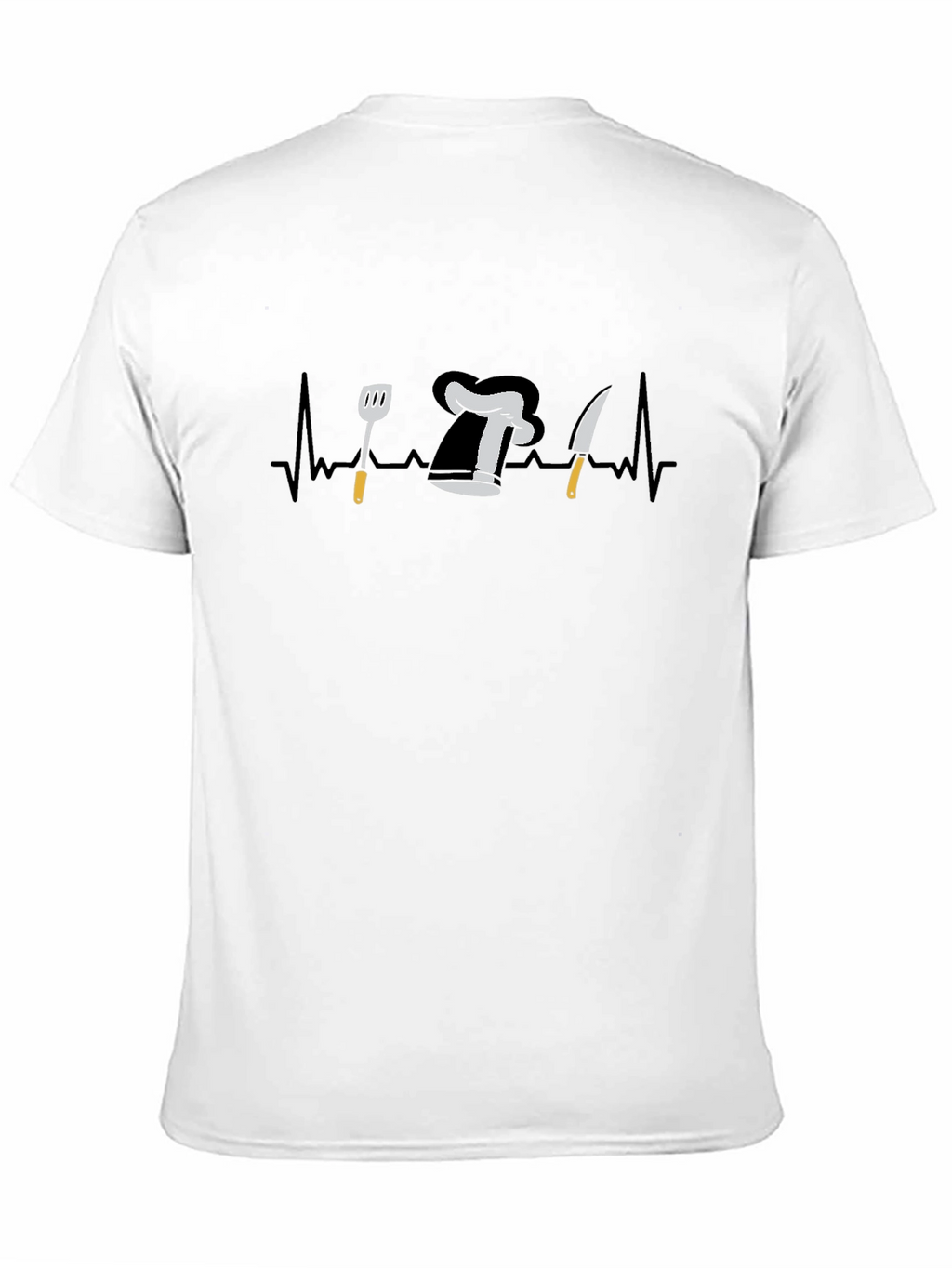 Chef Life Heartbeat T-Shirt - Culinary Passion