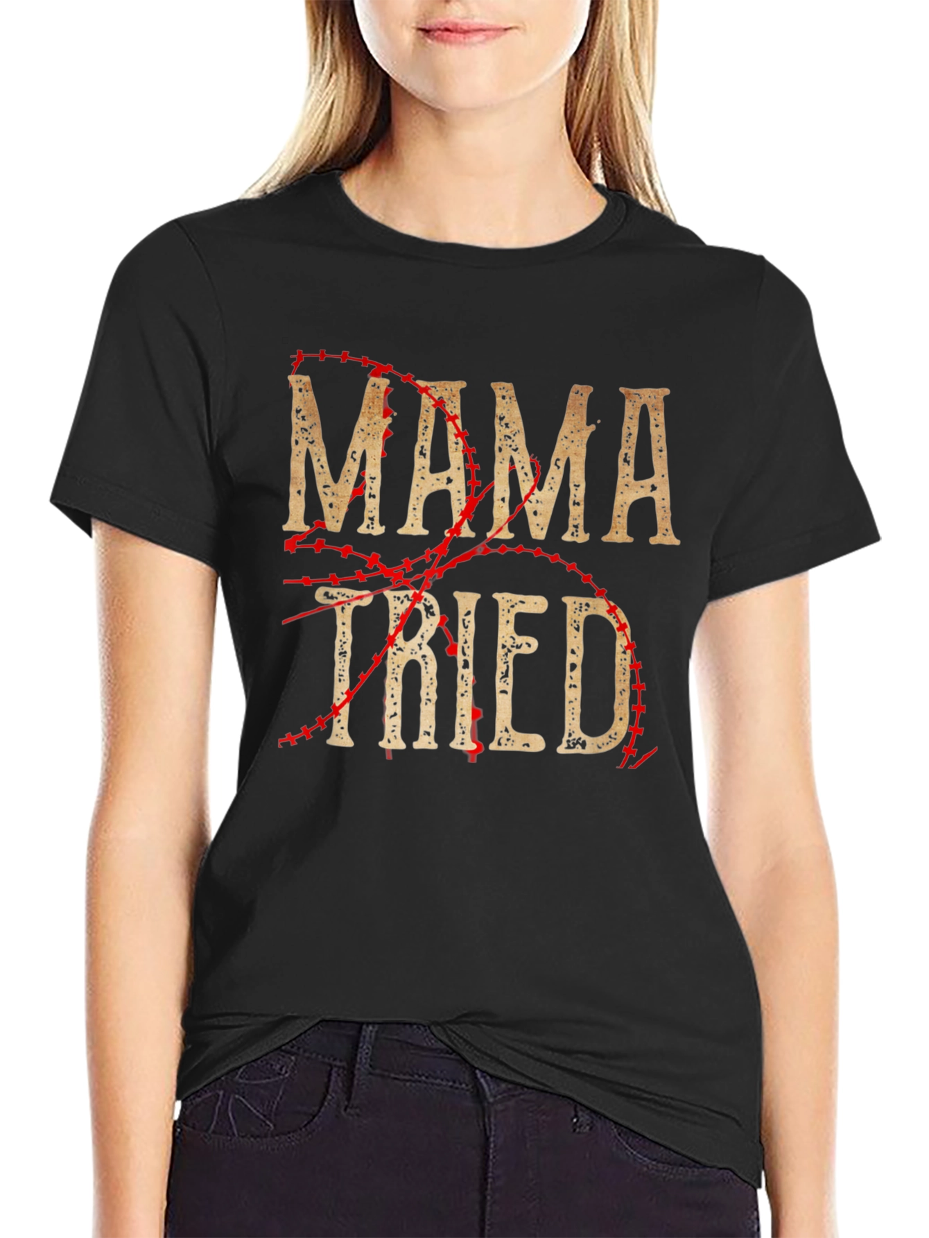 Mama Tried Baseball Style T-Shirt