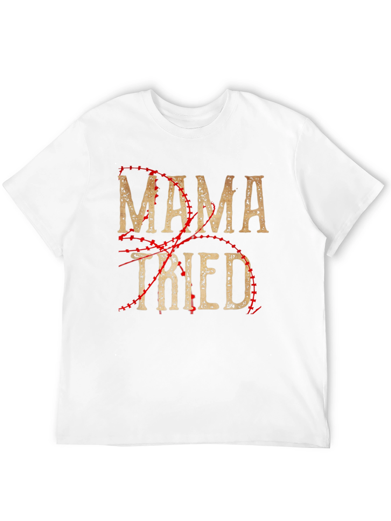 Mama Tried Baseball Style T-Shirt