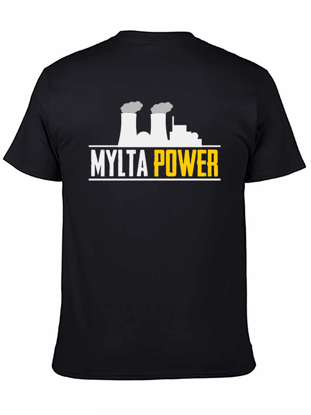 Mylta Power Plant Black T-Shirt