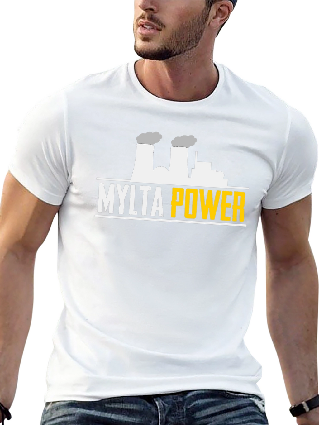 Mylta Power Plant Black T-Shirt