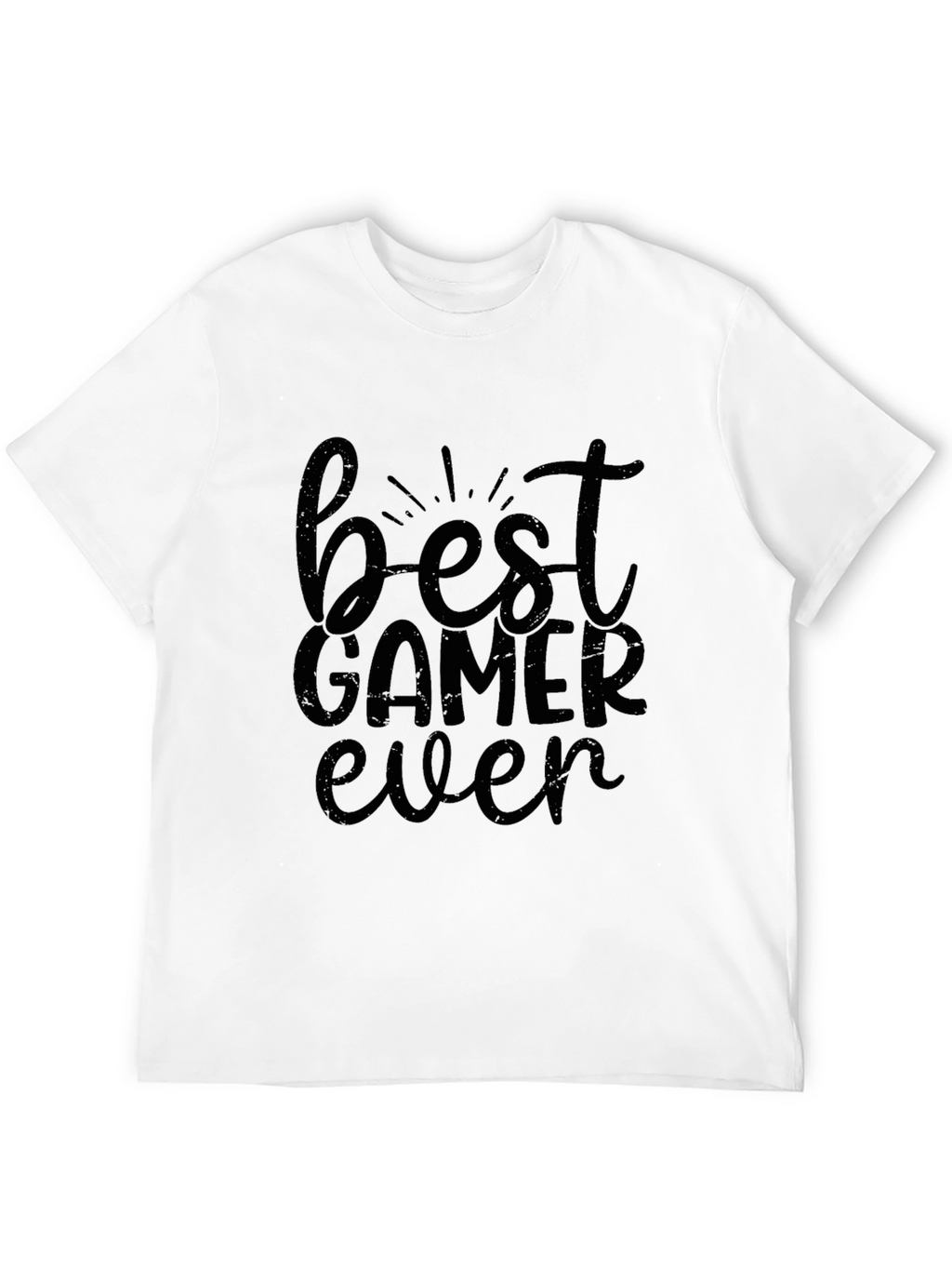 Best Gamer Ever - Black Graphic Tee