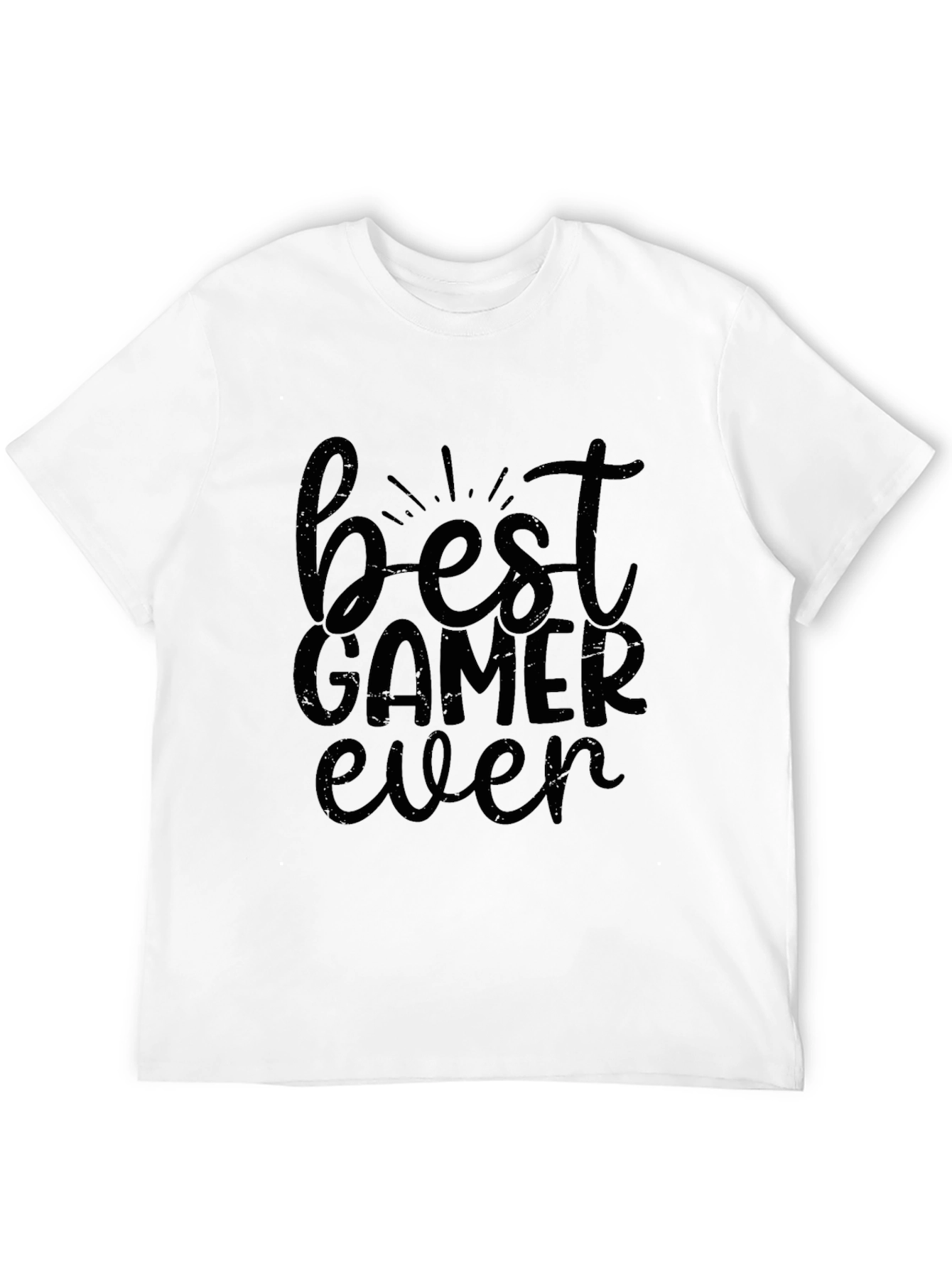 Best Gamer Ever - Black Graphic Tee