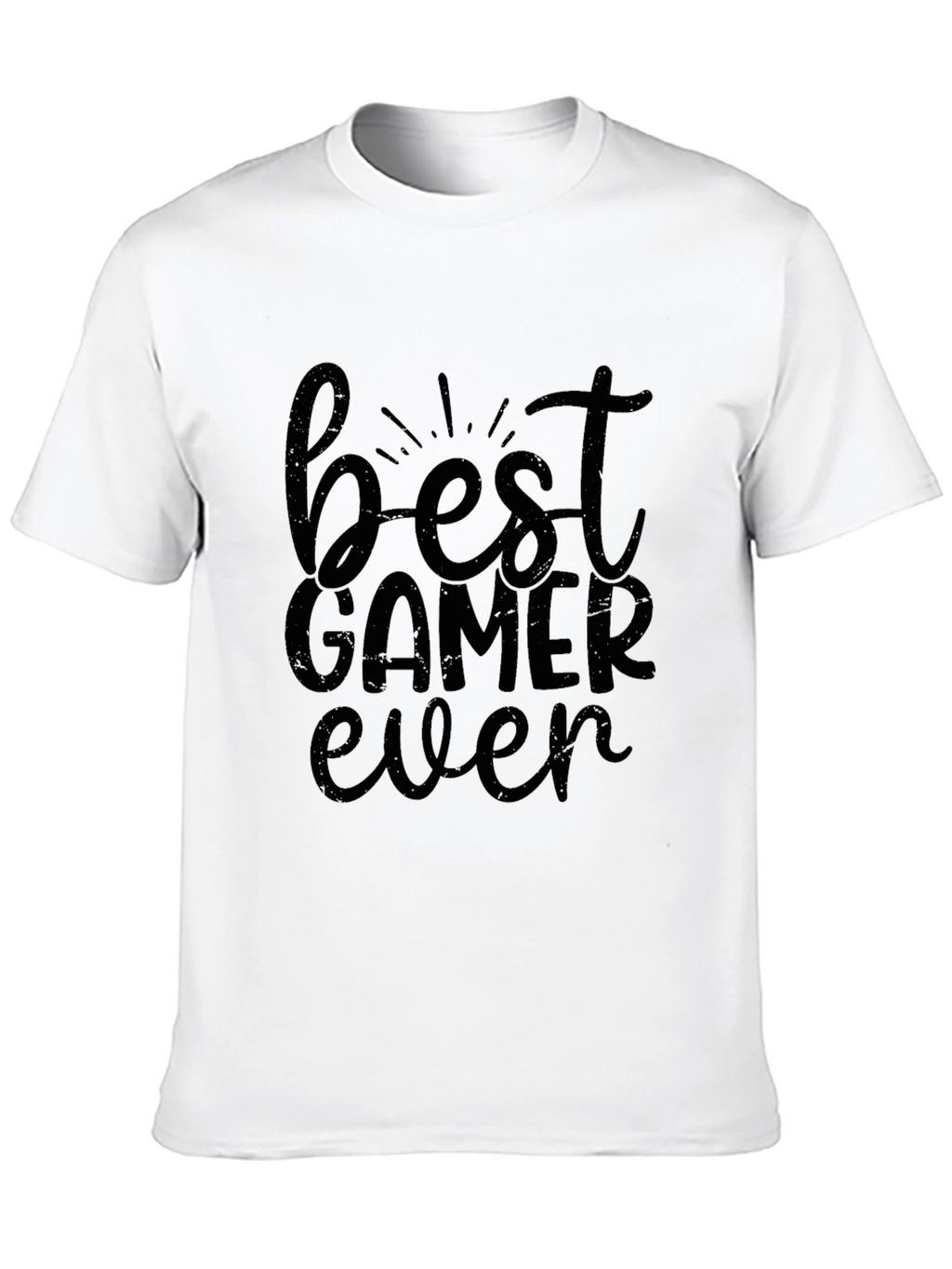 Best Gamer Ever - Black Graphic Tee