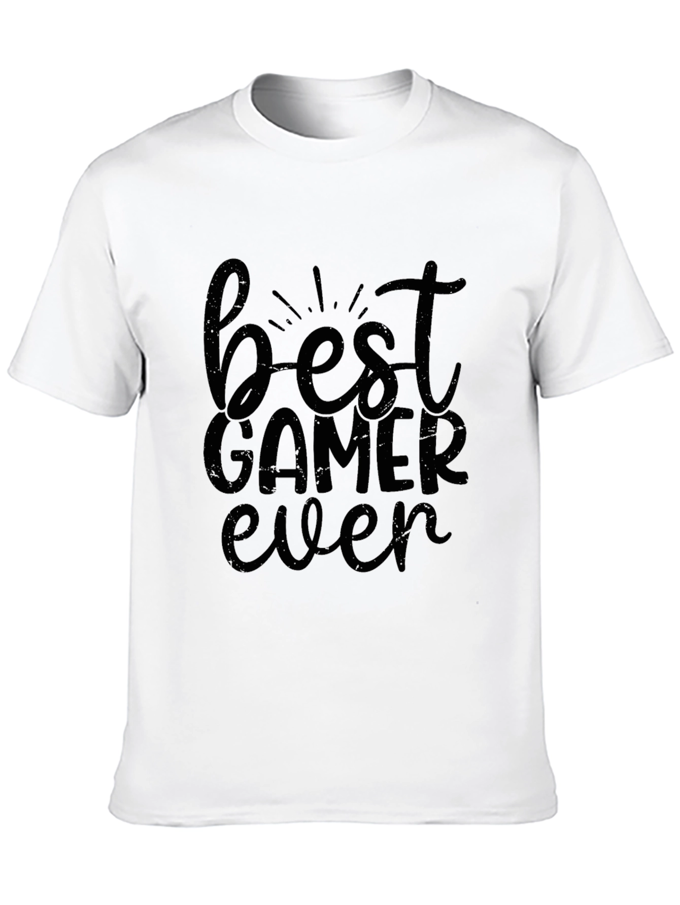 Best Gamer Ever - Black Graphic Tee