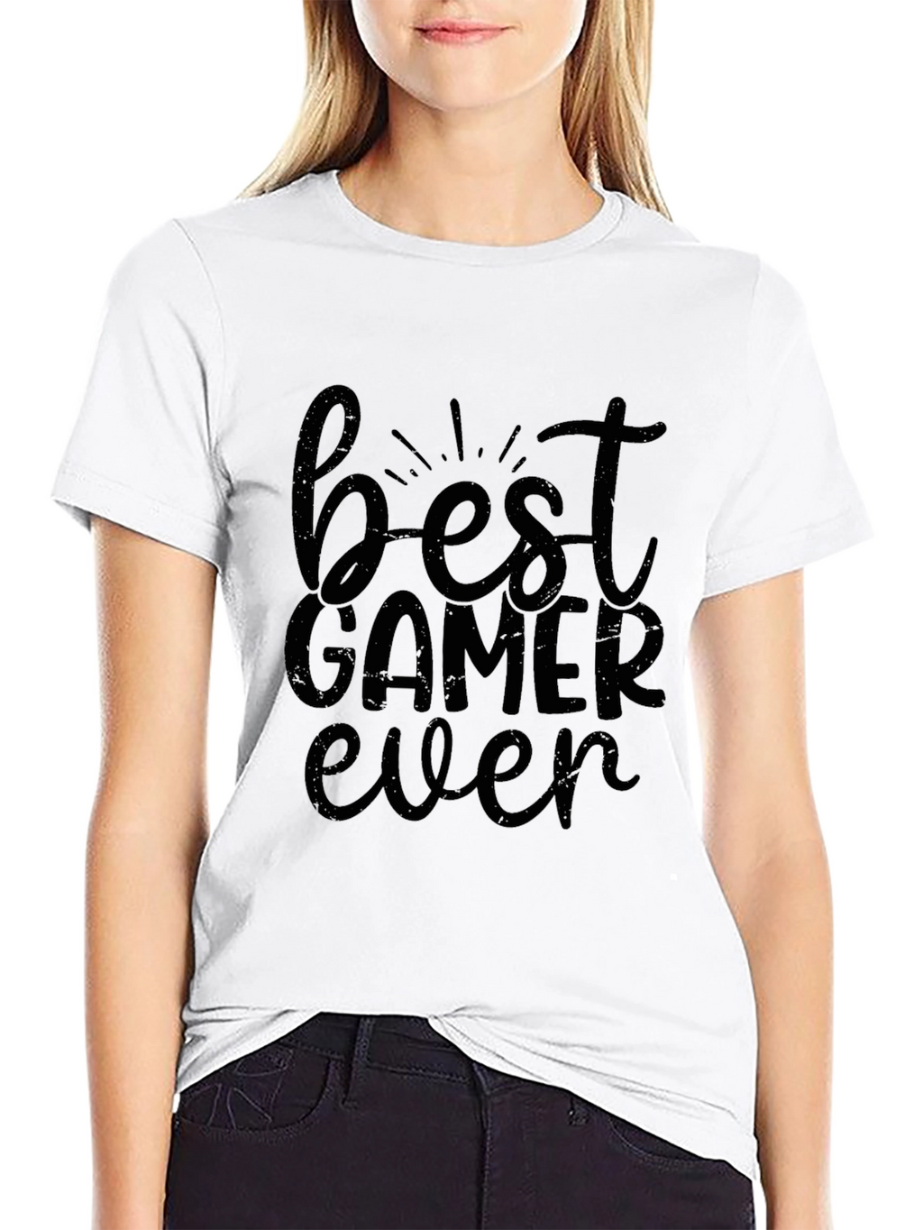 Best Gamer Ever - Black Graphic Tee