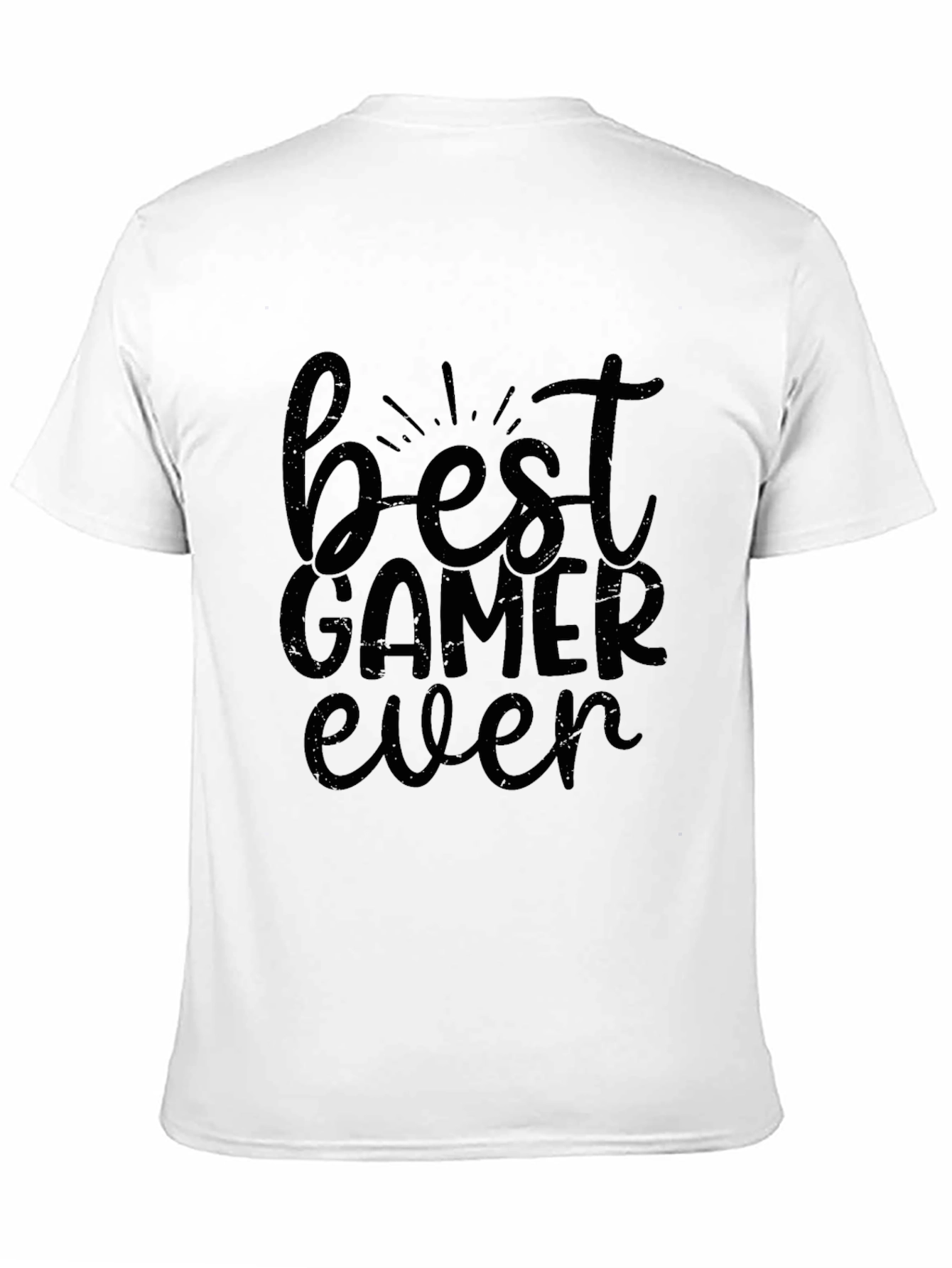 Best Gamer Ever - Black Graphic Tee