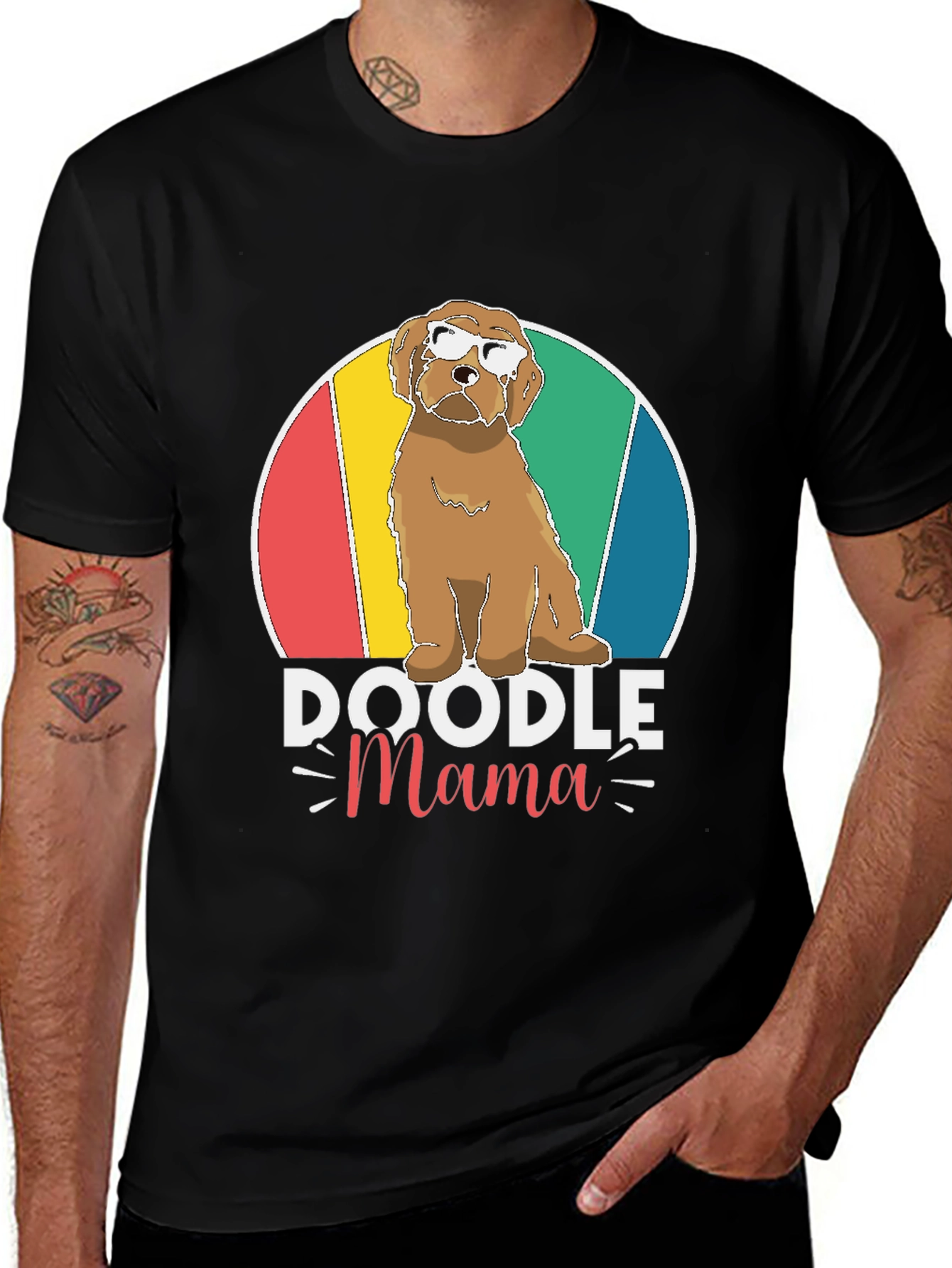 Doodle Mama Graphic Tee - Dog Lover Shirt