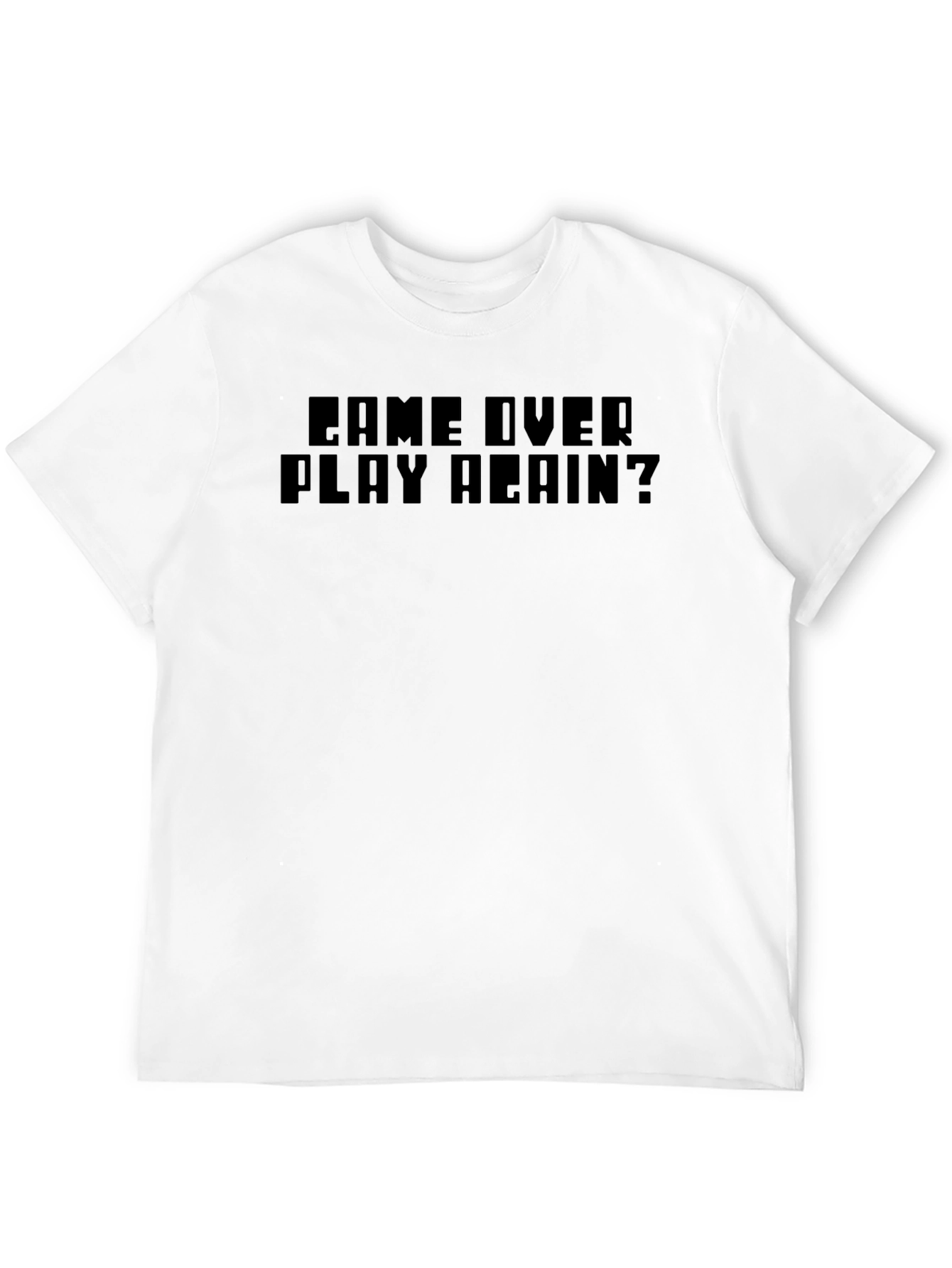 Game Over Play Again? Graphic T-Shirt